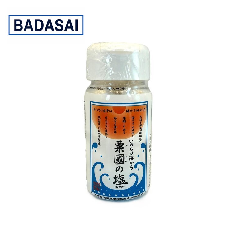 粟国の塩(釜炊き) 100g ボトルタイプ @zb badasai-10003425 BADASAI パッケージ画像