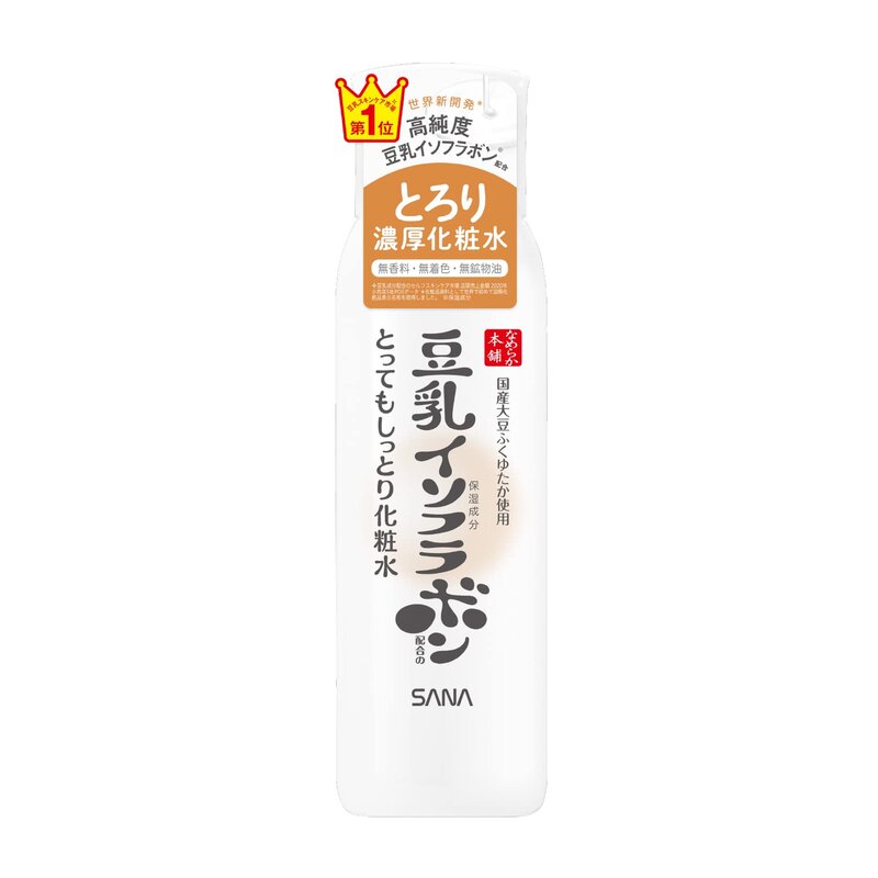 なめらか本舗 とってもしっとり化粧水 モイスチャライジング NC 豆乳イソフラボン 200ml @zb badasai-10002986 BADASAI パッケージ画像