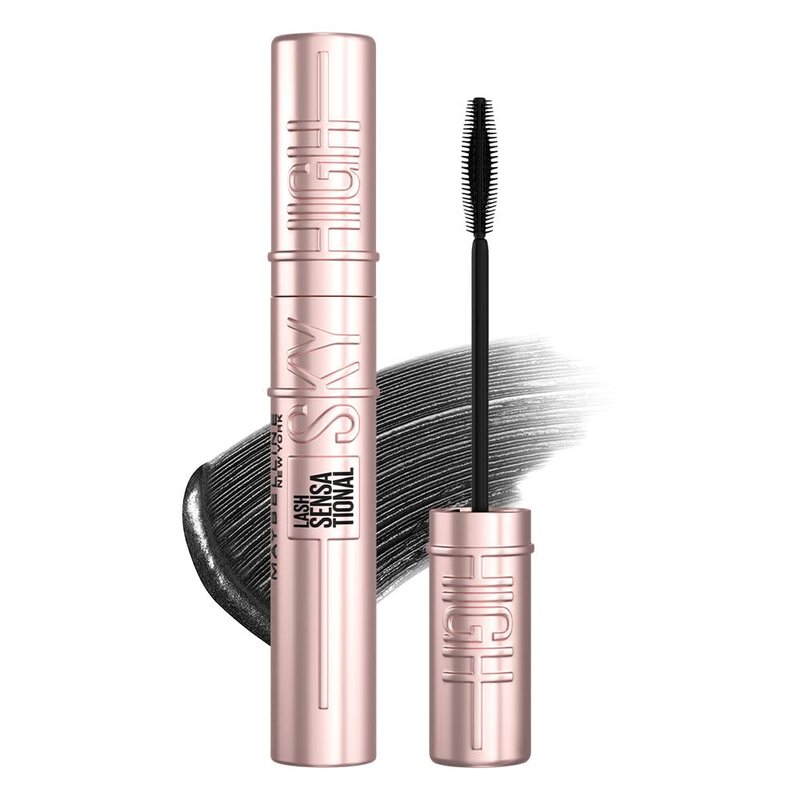メイベリン MAYBELLINE スカイハイ マスカラ 01 ブラック ウォータープルーフ黒 @zb