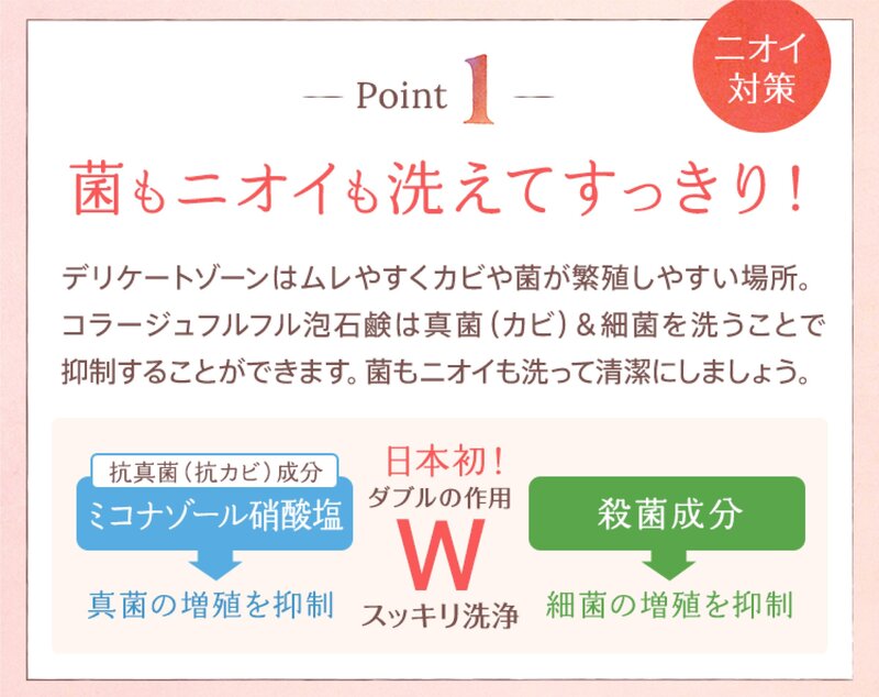 コラージュフルフル 泡石鹸 ピンク つめかえ用 210mL (医薬部外品) @zb badasai-10003585 BADASAI サンプル画像3