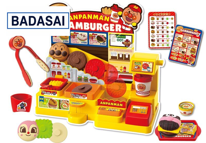 セガフェイブ(SEGA FAVE) アンパンマン ジュージューころころ おしゃべりハンバーガー屋さん 【日本おもちゃ大賞2021 共遊玩具部門 優秀賞】 @zb