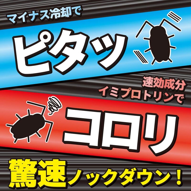 コックローチ ゴキブリがうごかなくなるスプレー ゴキブリ 2秒噴射で速効 駆除 スプレー 脱皮缶 300mL @zb badasai-10003669 BADASAI サンプル画像3