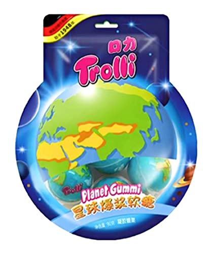 trolli トローリ 地球グミ　プラネットグミ1袋 94g　18.8g×5個入(中国生産)