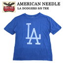MLB 半袖tシャツ メンズ LA DODGERS VINTAGE CREW サックス　青 アパレル　アメリカンニードルダンス 衣装 レディース 大きいサイズ HIPHOP b系 ストリート系 ファッション ユニセックス