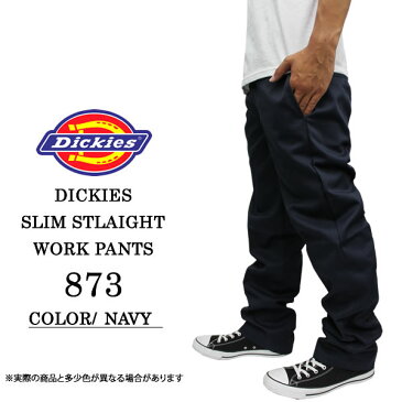 Dickies ディッキーズ 873ワークパンツ ネイビー 紺 hiphop パンツ メンズ ストリートファッション　チノパン　大きいサイズ