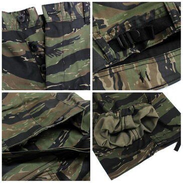 待望の再入荷！　ROTHCO ロスコ 7995 bdu カーゴパンツ メンズ ボトムス ロングパンツ ズボン タイガーストライプ ミリタリー 軍隊 ダンス 衣装 迷彩 カモ ストリート メンズ ファッション B系 バイク あす楽 即納