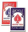 【 トランプ 】【 マジック 】 BICYCLE バイスクル ライダーバック [ ブリッジ サイズ ] 【赤、青、黒】− トランプ 、バイスクル ブリッジサイズ バイスクル プレゼント ネコポス メール便可 マジシャン かわいい