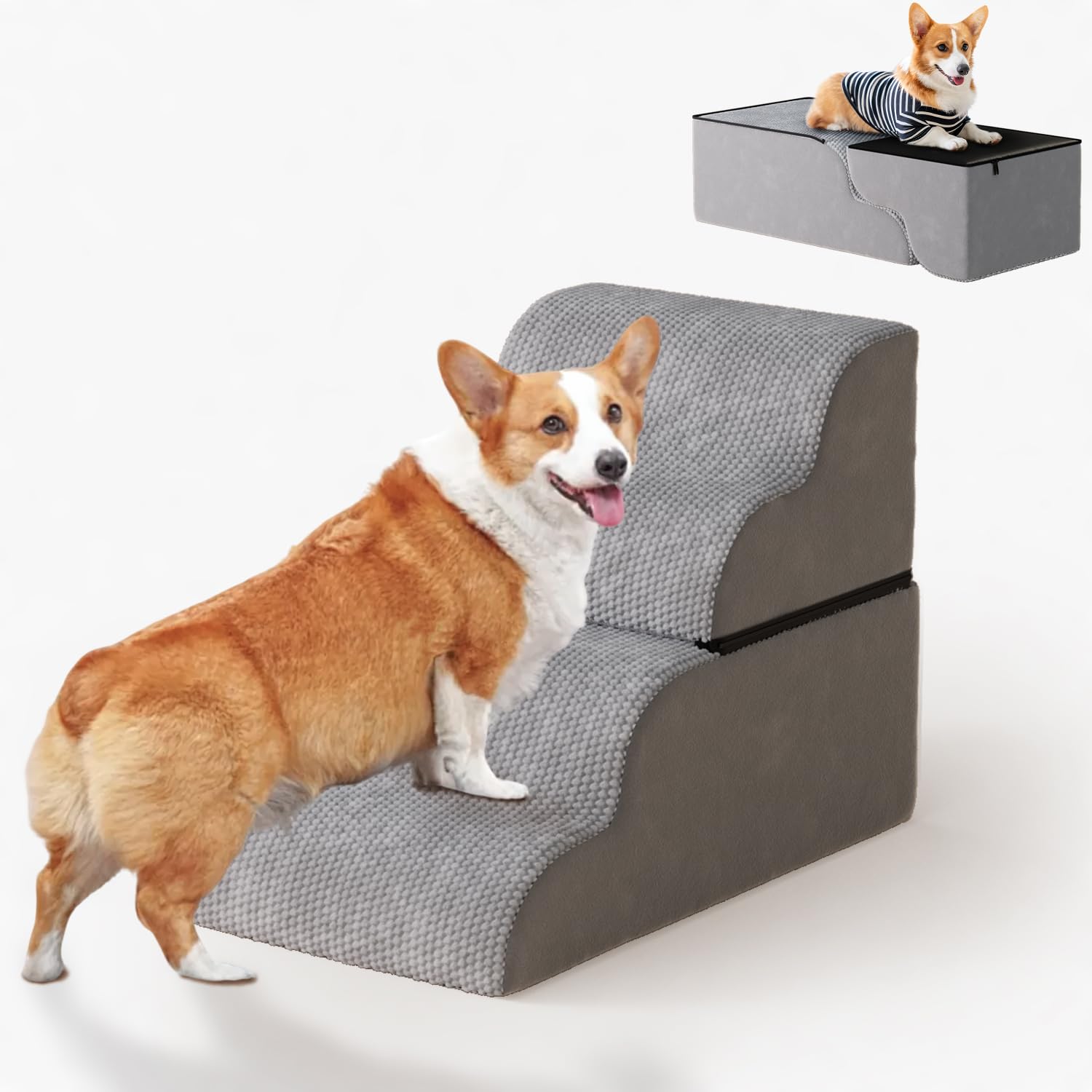 BADUS ペット用品 猫ベッド ペットベッド 猫用ハンモック 取り付けやすい くつろぎスペース 室内用 省スペース 4段 窓辺 ベッド横 リビング 室内飼い 猫が休みやすい場所を作れる お手入れしやすい