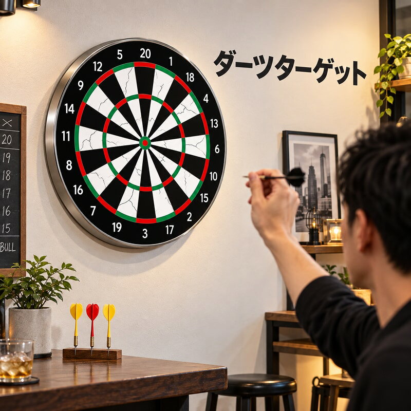 ダーツターゲットは、商品画像と仕様を確認しながら用途に合わせて選択できる商品です。日常の収納、設置、持ち運び、使用シーンに合わせて使いやすいよう、形状とタイプを分かりやすく整理しています。主な確認ポイントは、構造、素材感、使い方、設置場所、細部、サイズまたはタイプです。色サイズセット内容は商品画像と選択肢を必ずご確認ください。海外製品のため、製造時期により色味や細部の仕様がわずかに異なる場合があります。用途に合うか、画像と商品仕様を確認してからご注文ください。設置前に幅奥行き高さ、周囲のスペース、使用場所との相性をご確認ください。実際の色味や質感は撮影環境により見え方が異なるため、各画像と選択肢を合わせてご確認ください。