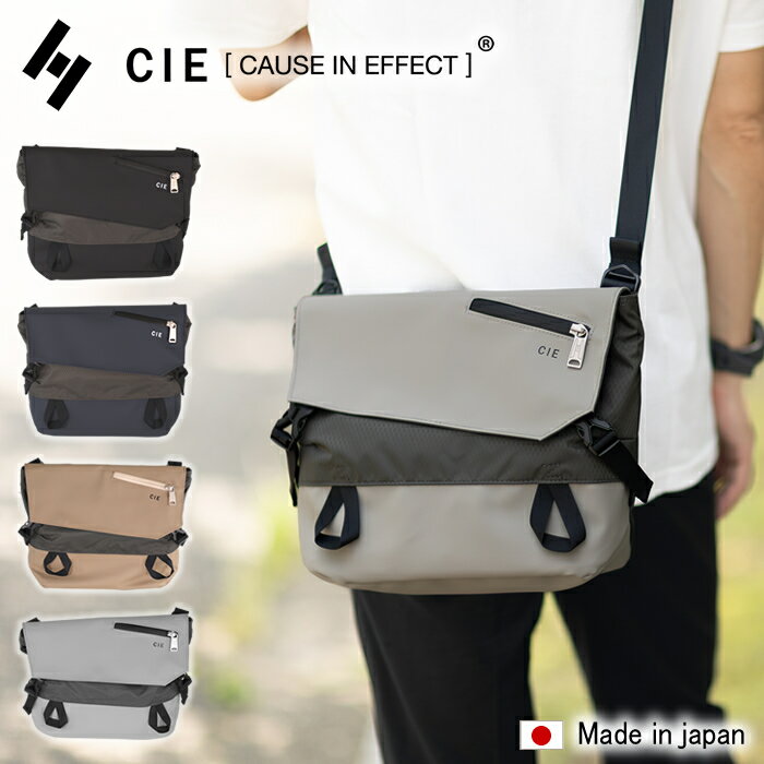 乐天商城 - 【CIE限定特典付き】 CIE シー バッグ ショルダーバッグ メンズ レディース ショルダー SHOULDER-01 防水 耐久 軽量 ポリエステル VARIOUS 日本製 021802 WS