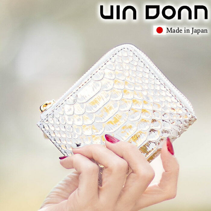 ■ブランド VIA DOAN / ヴィアドアン ■シリーズ Doree / ドーレ / 二つ折り財布 / L字ファスナー 695 ■カラーバリエーション ゴールド ■サイズ 横幅 約110mm×縦幅 約90mm×マチ幅 約20mm 重量：約...