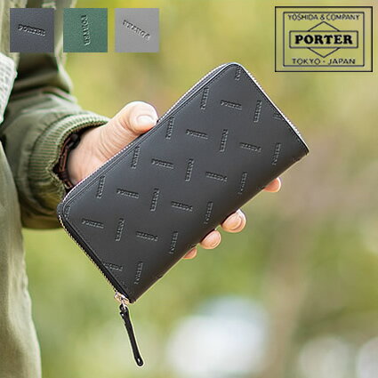 PORTER 長財布（メンズ） ポーター エンチェイス ロングウォレット 007-02283 長財布 ラウンドファスナー