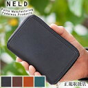 ネルド NELD 財布 折り財布 二つ折り財布 ラウンドファスナー BOX小銭入れ レザー ウォレット 牛革 ミネロ MINERO メンズ レディース AN181 WS