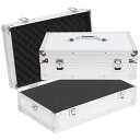 アルミケース 中型 工具箱 アルミボックス 工具ケース ツールボックス トランクケース ツールケース 道具箱 機材収納ケース 精密機械収納 医療機器収納 持ち運...