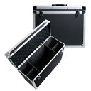 アルミケース 鍵付き 中型 工具ボックス アルミボックス 工具箱 ツールボックス ツールケース カメラケース 仕切り付きハードケース 特注アルミハードケース 機...