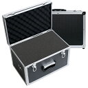 アルミケース 鍵付き 中型 A4 アタッシュケース ツールケース 工具箱 道具箱 オーダーメイドアルミケース カスタマイズ 書類収納ケース ハードケース 精密機...
