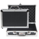 【訳あり 新品 アウトレット】アルミケース 中型 A4 薄型 鍵付き DIY 工具ボックス アルミボックス 工具箱 ツールケース 道具箱 機材収納ケース 精密機...