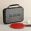 人気の卓球ラケットケース新商品入荷! かわいい ハードケース スポーツ用品 デザイン ピンポン シンプル 軽量 丈夫 ポリカーボネート PC樹脂 収納ケース BAGandCASE SPP005black(4)