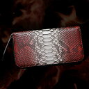 昇運パイソン×「不死鳥」のパイソン財布 Diamond Python RoundBig Wallet（ダイヤモンドパイソン ラウンドビッグウォレット）《フェニックス》