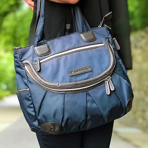 MURANO 3ways multi editor 039 s bag【Castello Da Vinci/カステロダヴィンチ】撥水性ナイロンとイタリア製シュリンク牛革の【ムラノ / 3way多機能エディターズバッグ】