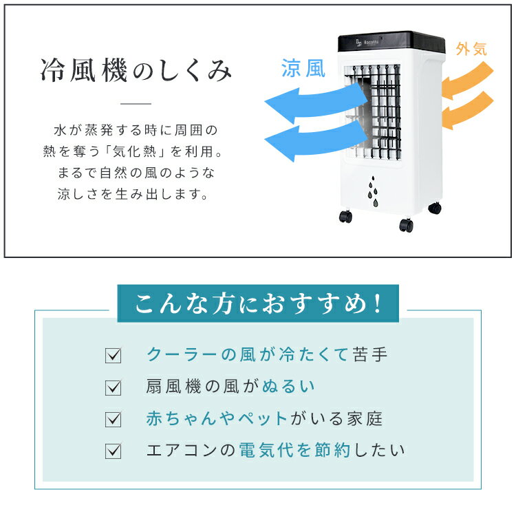 【クーポンで4000円OFF★30日迄】冷風機...の紹介画像3