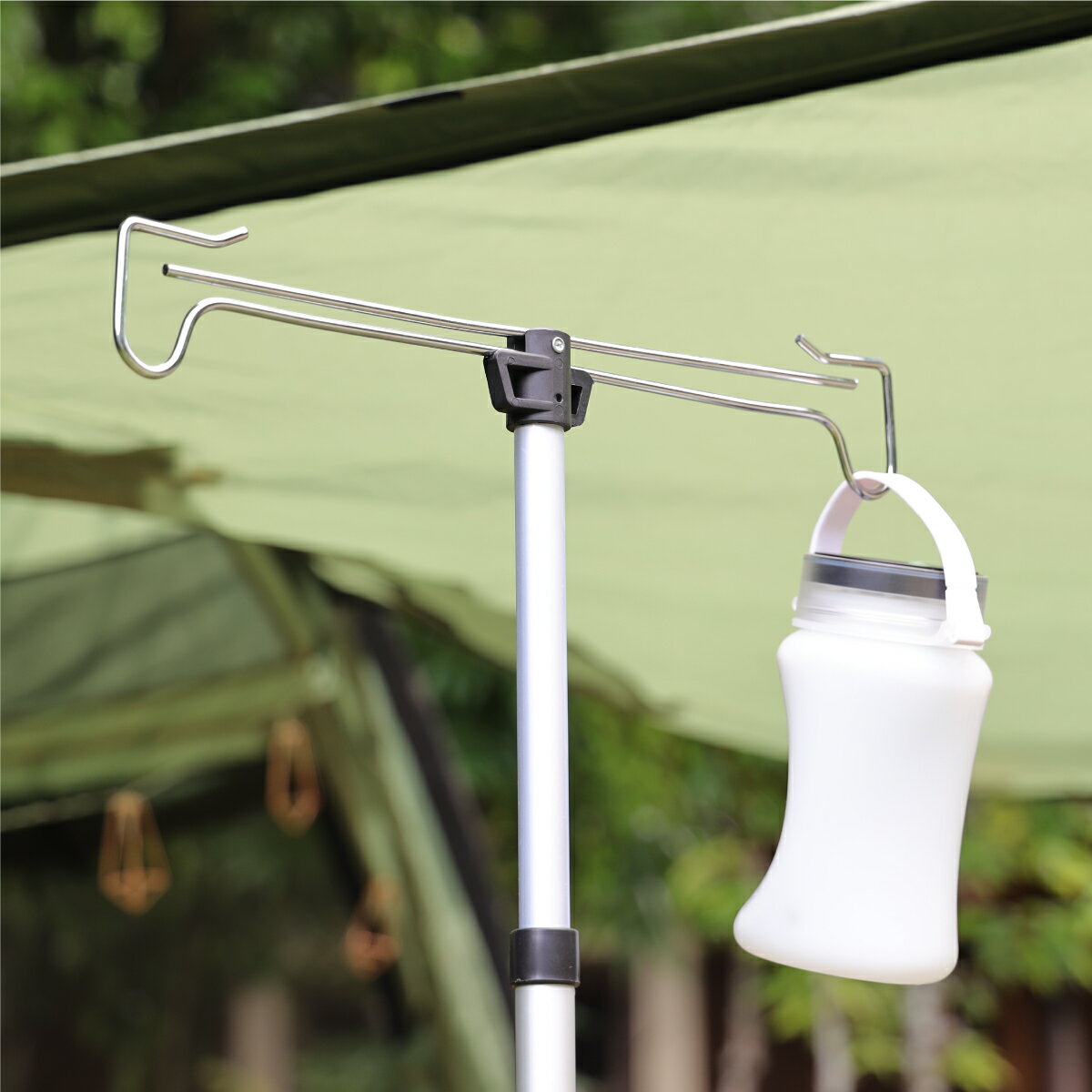 revir of river ランタンスタンド ペグ 収納バッグ付き 96-250cm 折りたたみ アルミ ランタンポール 三脚 キャンプ アウトドア 用品 グッズ ランタンハンガー ランタンスタンド ランタンアクセサリー 吊り下げ 30日保証通販格安セール情報 楽天 通販