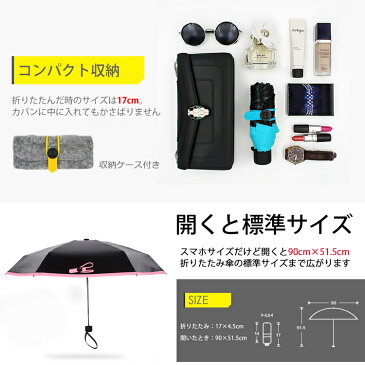 スマホサイズ 折りたたみ傘 軽量 子供用 日傘 雨傘 晴雨兼用 遮熱 UVカット レディース メンズ 男子 かわいい コンパクト 防風 紫外線対策 小型 スマホサイズ 雨具 台風 大雨 軽い 旅行 出張 会社用 折りたたみ 折り畳み