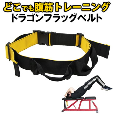 腹筋ベルト ドラゴンフラッグベルト (トレックス) trexx ドラゴンフラッグ フラットベンチ トレーニング 器具 筋トレ 腹筋 トレーニング器具 フィットネス 公園 ジム 自宅 トレーニングベルト 腹筋器具