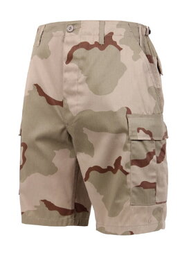 ロスコ ROTHCO カモフラージュ カーゴ ショーツ CAMO BDU SHORTS -TRI COLOR DESERT- メンズ XS-L デザートカモ