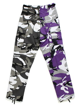 ロスコ ROTHCO 2トーンカモBDUパンツ TWO-TONE CAMO BDU PANTS 1840 -ULTRA VIOLET PURPLE / CITY CAMO- メンズ 迷彩 グレー/パープル S-M