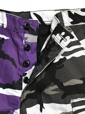 ロスコ ROTHCO 2トーンカモBDUパンツ TWO-TONE CAMO BDU PANTS 1840 -ULTRA VIOLET PURPLE / CITY CAMO- メンズ 迷彩 グレー/パープル S-M