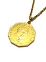 ペイバック PAYBACK ジャマイカゴールドコイン ペンダントトップ ネックレス JAMAICA 50C GOLD COIN NECKLACE