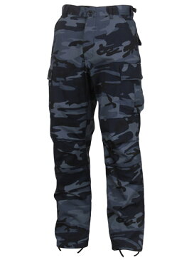 ロスコ ROTHCO カモフラージュBDUパンツ CAMOUFLAGE BDU PANTS -MIDNIGHT BLUE- メンズ 迷彩/カモ柄 ミリタリー 定番 ミッドナイトブルー