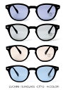 ルチニ LUCHINI サングラス SUNGLASS -CITY2- -4.COLOR- 黒縁 メンズ レディース ユニセックス ウェリントン ブルー パープル グレー ブラウン ブラック