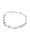 アドバンス ADVANCE シルバー チェーン ネックレス SILVERCHAIN NECKLACE -喜平 CUBIC ZIRCONIA 45cm- メンズ ...