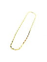 アドバンス ADVANCE ゴールド ネックレス GOLD NECKLACE -62cm×0.3cm- メンズ ユニセックス レディース ゴールド
