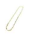 アドバンス ADVANCE ゴールド ネックレス GOLD NECKLACE -60cm×0.3cm- メンズ ユニセックス レディース ゴールド