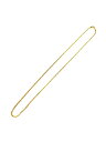 アドバンス ADVANCE ゴールド ネックレス GOLD NECKLACE -60cm×0.15cm- メンズ ユニセックス レディース ゴールド