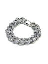 アドバンス ADVANCE ゴールド チェーン ブレスレット SILVER CHAIN BRACERET -喜平 CUBIC ZIRCONIA- メンズ ユニセ...