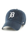 フォーティセブン 47 ロー キャップ ゴルフ MLB 6パネル 帽子 Tigers Home’47 CLEAN UP CAP -NAVY- メンズ 男女兼用 ネイビー