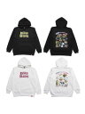 ミューラル MURAL ドローイング フーディ DRAWING HOODY メンズ M-XXL ブラック/ホワイト