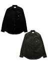 ハイライフ HIGH LIFE メイドインジャパン コーデュロイロングスリーブシャツ CORDUROY L/S SHIRTS -MADE IN JAPAN- メンズ M-XL ブラック/オリーブ