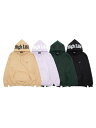 ハイライフ HIGH LIFE フード ロゴ プルオーバー Hooded Logo Pullover メンズ L ブラック/ベージュ/ダークグリーン/ラベンダー