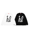 ハイライフ HIGH LIFE ロゴ ロングスリーブ ビッグ Tシャツ HL L/S BIG TEE メンズ M-XL ブラック/ホワイト