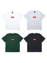 ミューラル MURAL ヘビーウェイト 半袖 Tシャツ BOX LOGO T-SHIRT メンズ M-XXL ブラック/ホワイト/グレー/グリーン