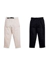 ハイライフ HIGH LIFE コットンツイル テーパード パンツ Cotton Twill Tapered Pants メンズ M-XL ブラック/ボーン
