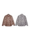ハイライフ HIGH LIFE レオパード シャツ Leopard Shirts メンズ ユニセックス M-XL ホワイト/ベージュ