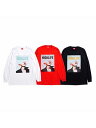 ハイライフ HIGH LIFE プリント ロングスリーブ Tシャツ DayDreaming L/S Tee メンズ M-XL ブラック/ホワイト/レッド