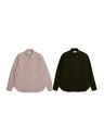ハイライフ HIGH LIFE ワークシャツ Seersucker Work Shirts メンズ M-XL ベージュ/オリーブ
