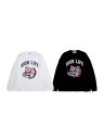 ハイライフ HIGH LIFE ドッグ ビッグロングスリーブTシャツ Stoner Dog Big Tee メンズ M-XL ホワイト/ブラック